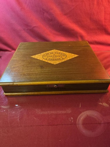 Antique inlay partagas cigar - antique,